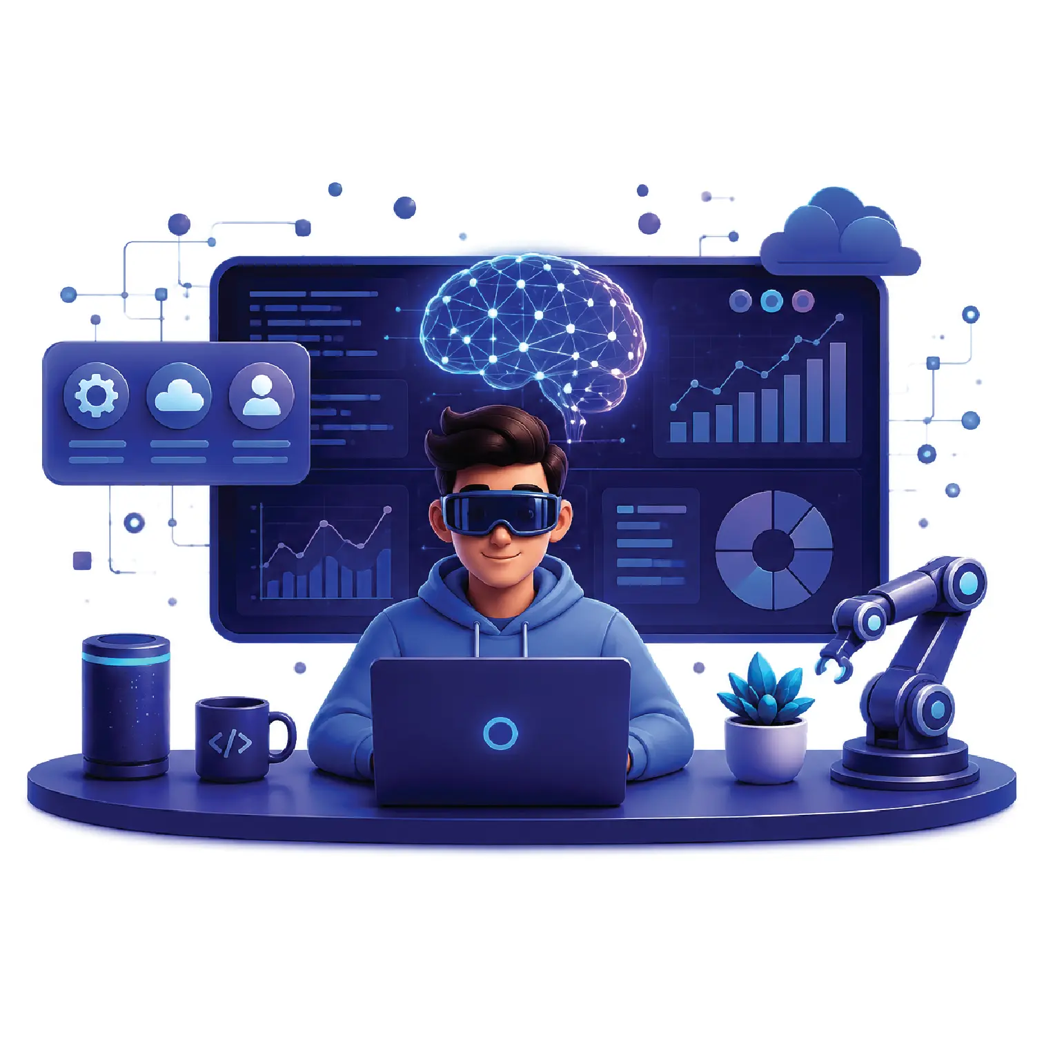 AI powered software development services and custom machine learning solutions